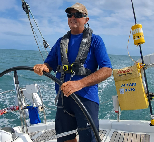 Skipper Darren Stower